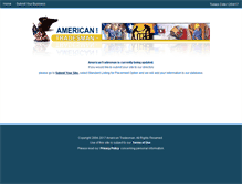 Tablet Screenshot of americantradesman.com
